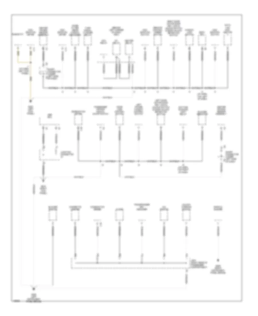 Ground Distribution Wiring Diagram (2 of 2) for Toyota MR2 2000