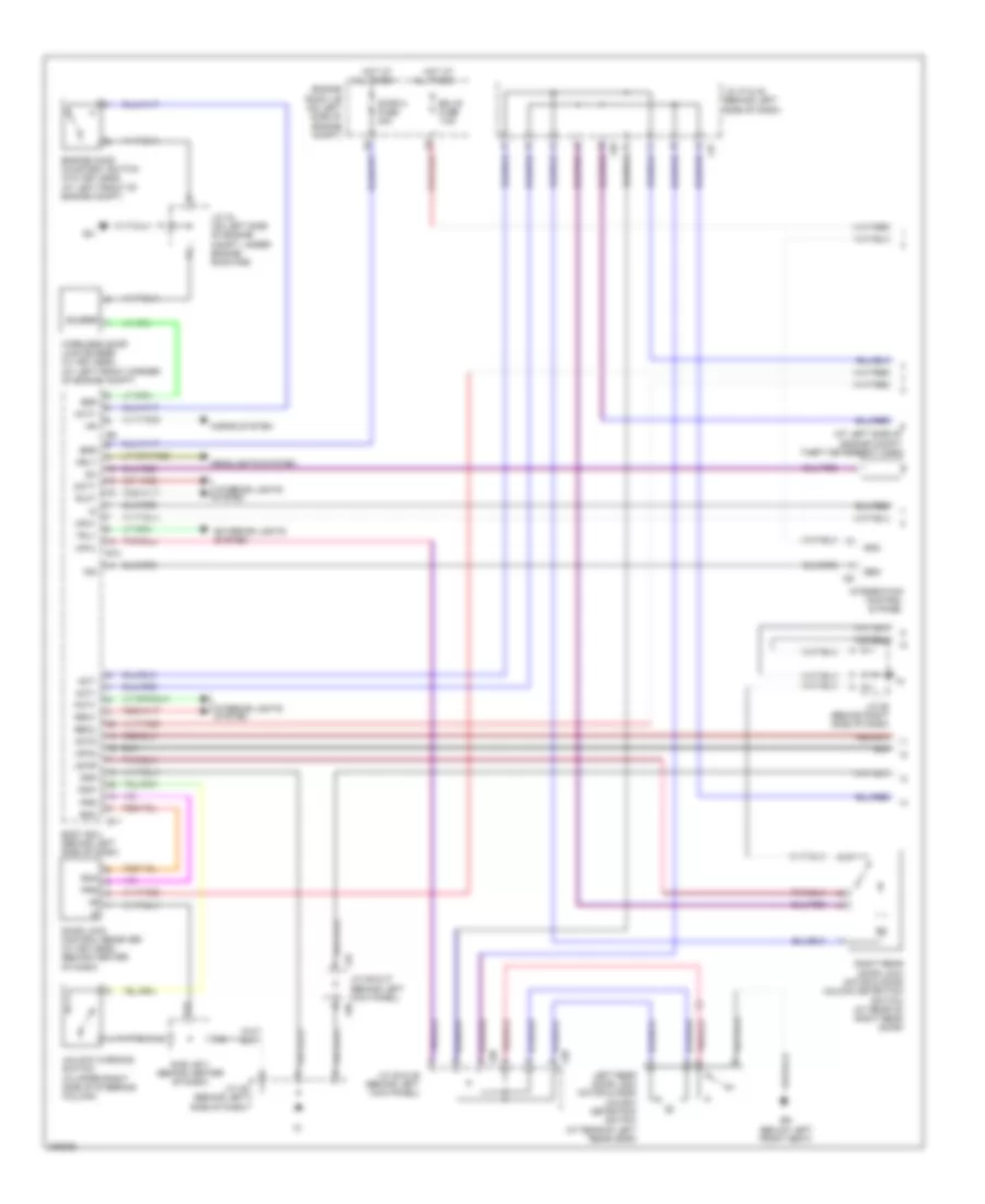 Forced Entry Wiring Diagram, Double Cab (1 of 2) for Toyota Tundra 2005