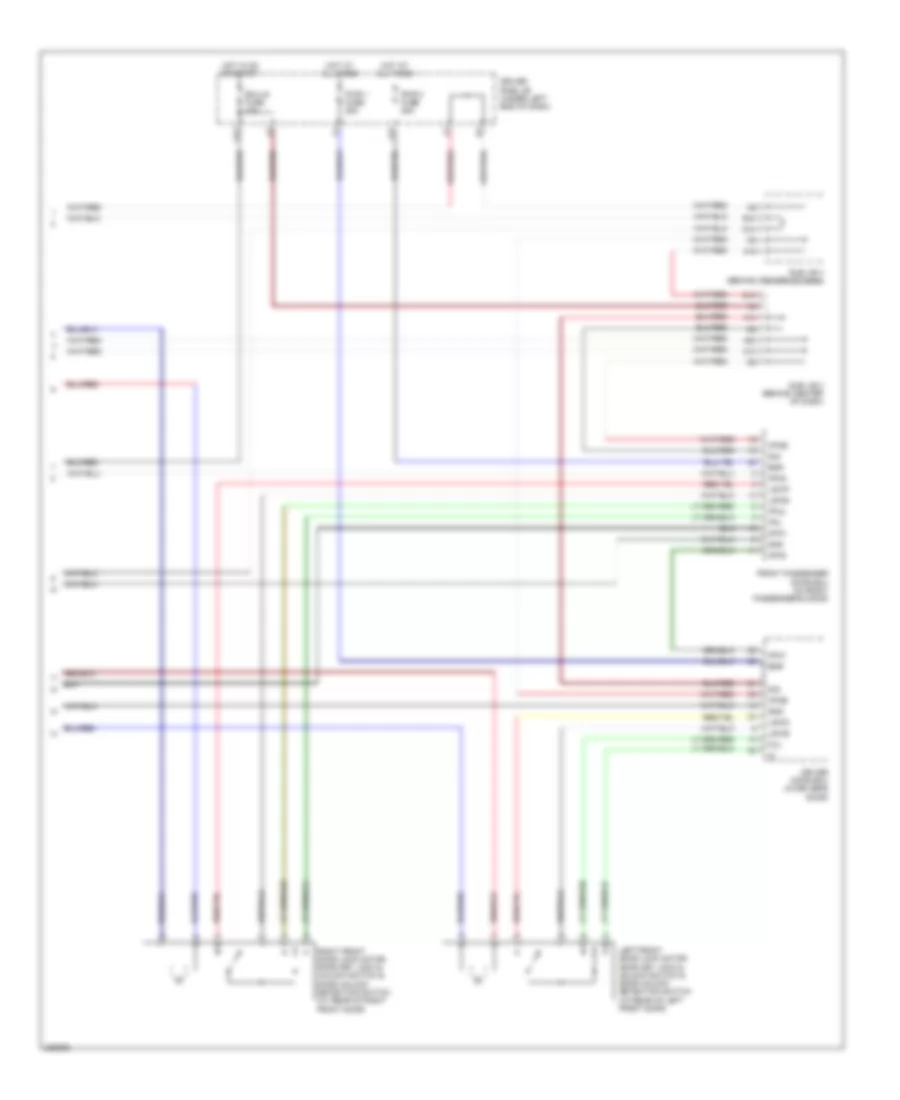 Forced Entry Wiring Diagram, Double Cab (2 of 2) for Toyota Tundra 2005