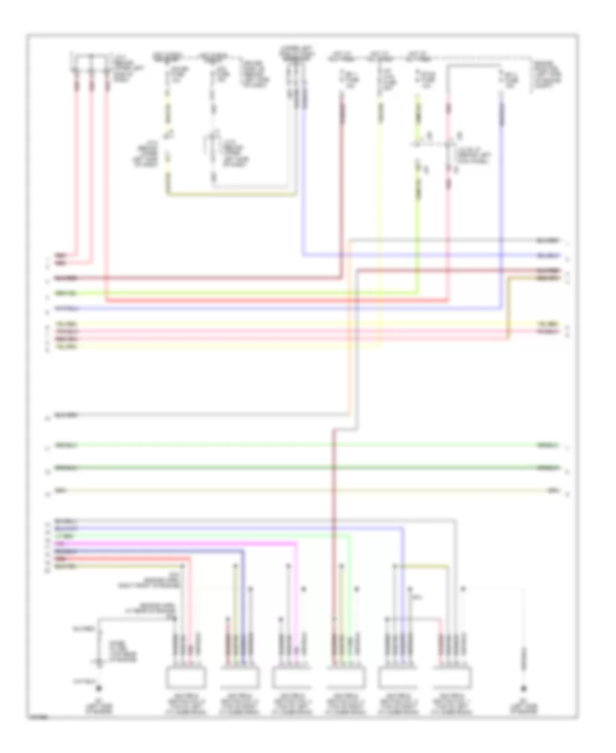 4.0L, Engine Performance Wiring Diagram (5 of 7) for Toyota Tundra 2005