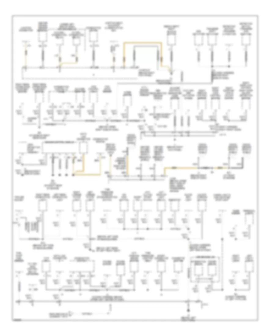 Ground Distribution Wiring Diagram Access Standard Cab 2 of 2 for Toyota Tundra 2005