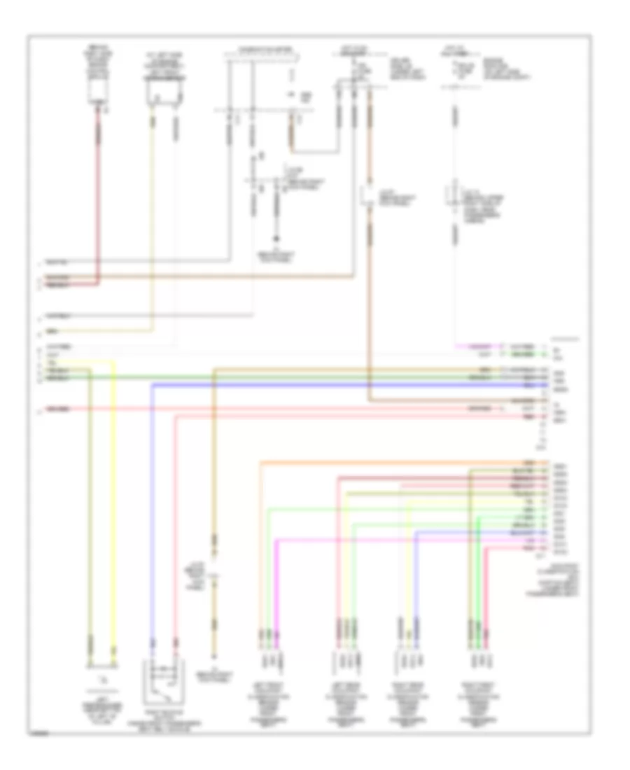 Supplemental Restraints Wiring Diagram Access Standard Cab 2 of 2 for Toyota Tundra 2005
