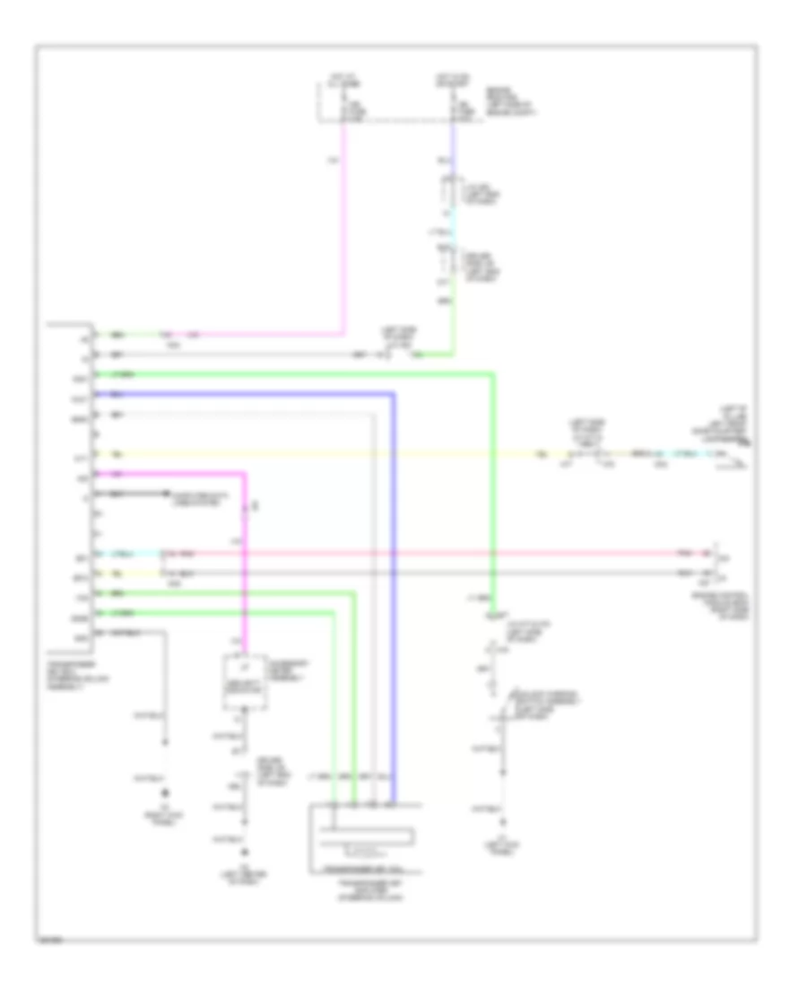 Immobilizer Wiring Diagram for Toyota Sequoia Platinum 2012