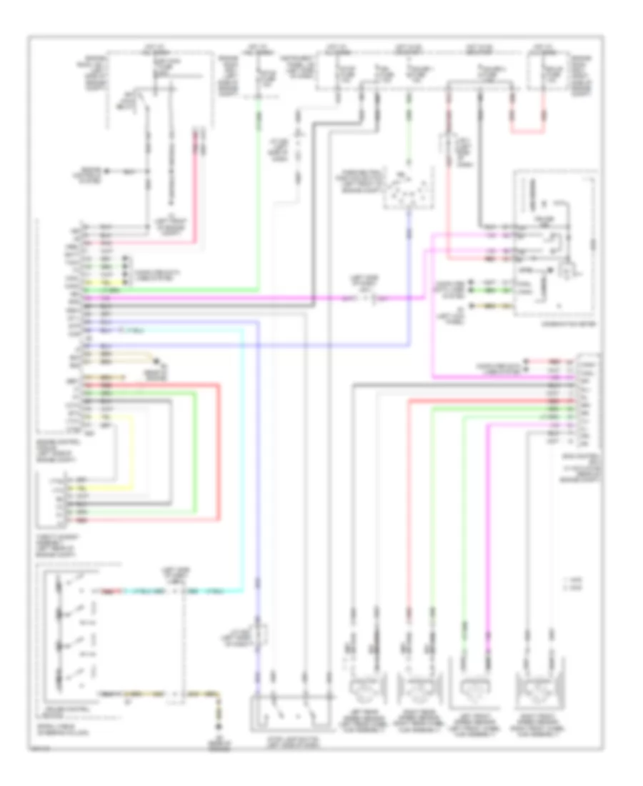 3.5L, Cruise Control Wiring Diagram for Toyota RAV4 2009