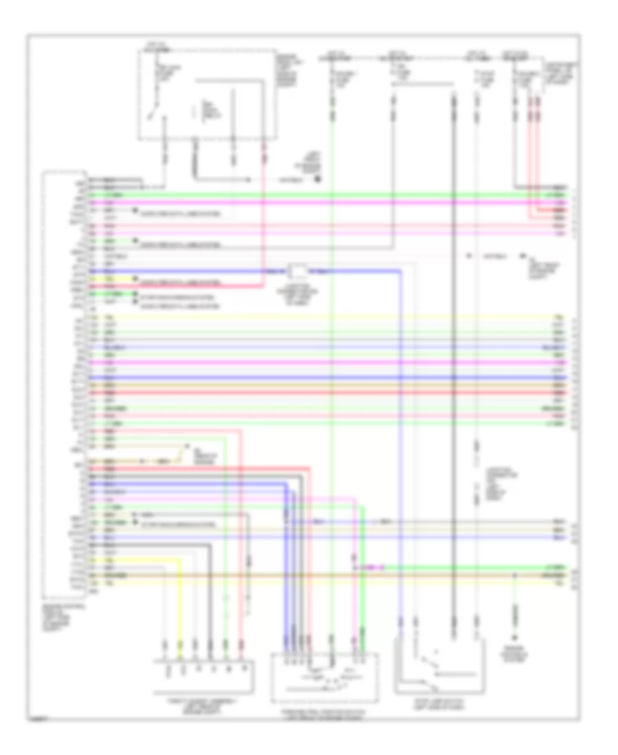 3 5L A T Wiring Diagram 1 of 2 for Toyota RAV4 2009