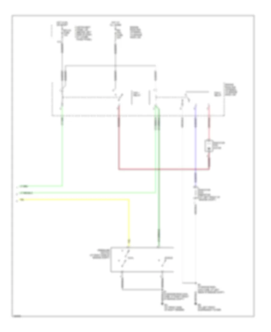 Manual A C Wiring Diagram 2 of 2 for Toyota Corolla LE 2004