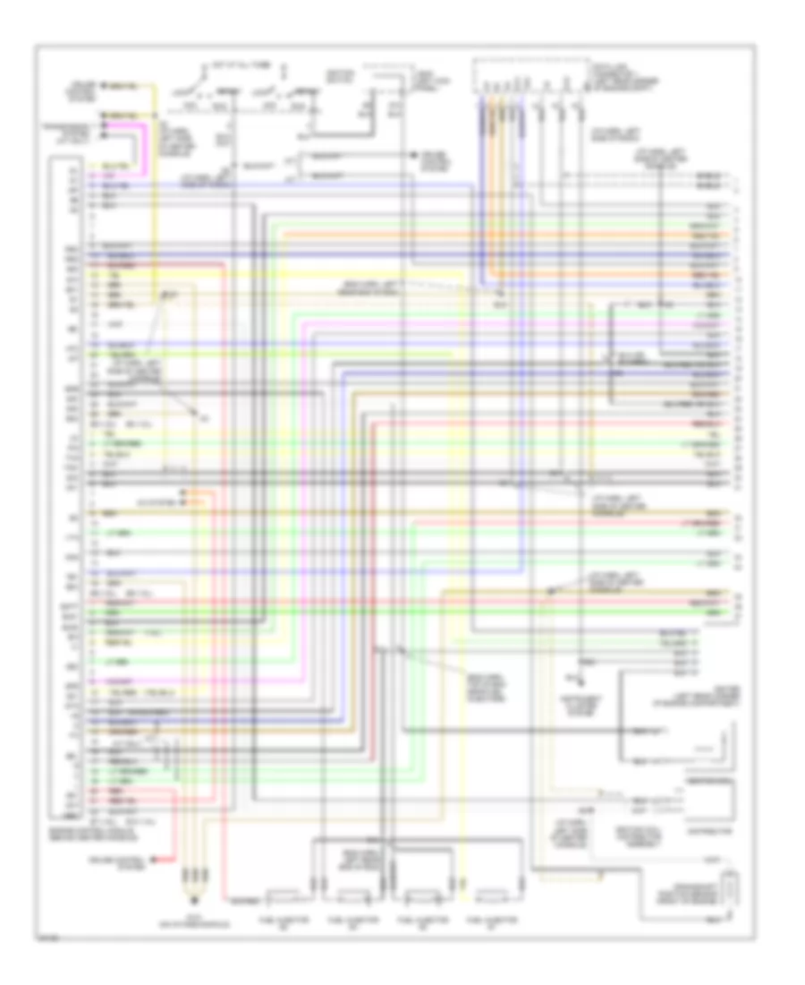 1 6L Engine Performance Wiring Diagrams 1 of 3 for Toyota Corolla DX 1997