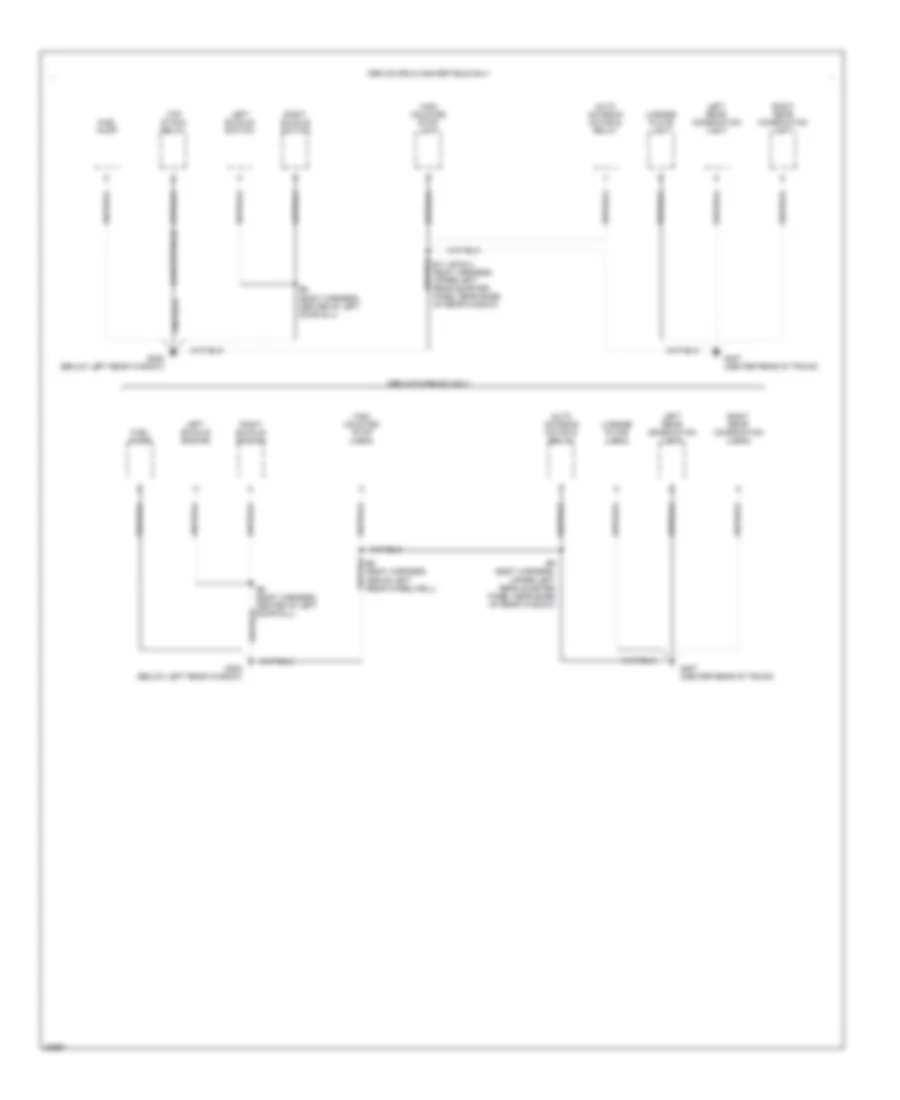 Ground Distribution Wiring Diagram 5 of 5 for Toyota Celica GT 1995