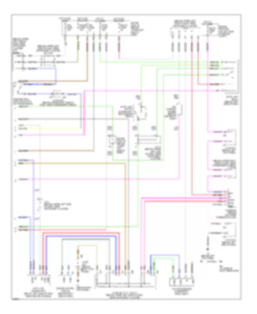 Anti-lock Brakes Wiring Diagram, AccessStandard Cab withVSC (2 of 2) for Toyota Tundra Limited 2005