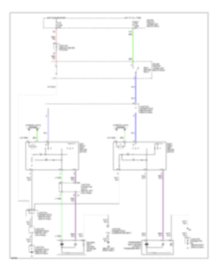 Heated Seats Wiring Diagram Double Cab for Toyota Tundra Limited 2005