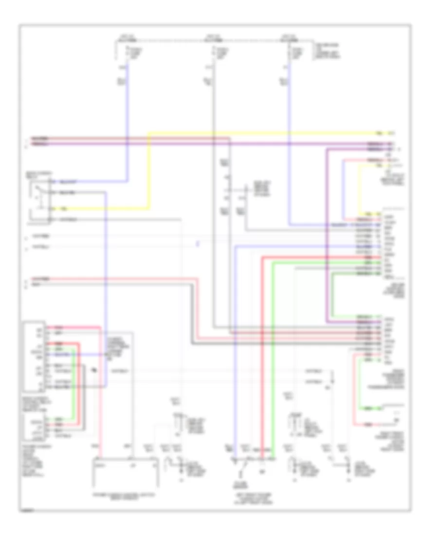 Power Windows Wiring Diagram, Double Cab (2 of 2) for Toyota Tundra Limited 2005