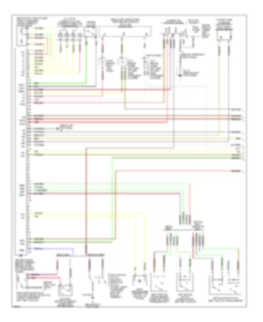 Supplemental Restraints Wiring Diagram Access Standard Cab 1 of 2 for Toyota Tundra Limited 2005