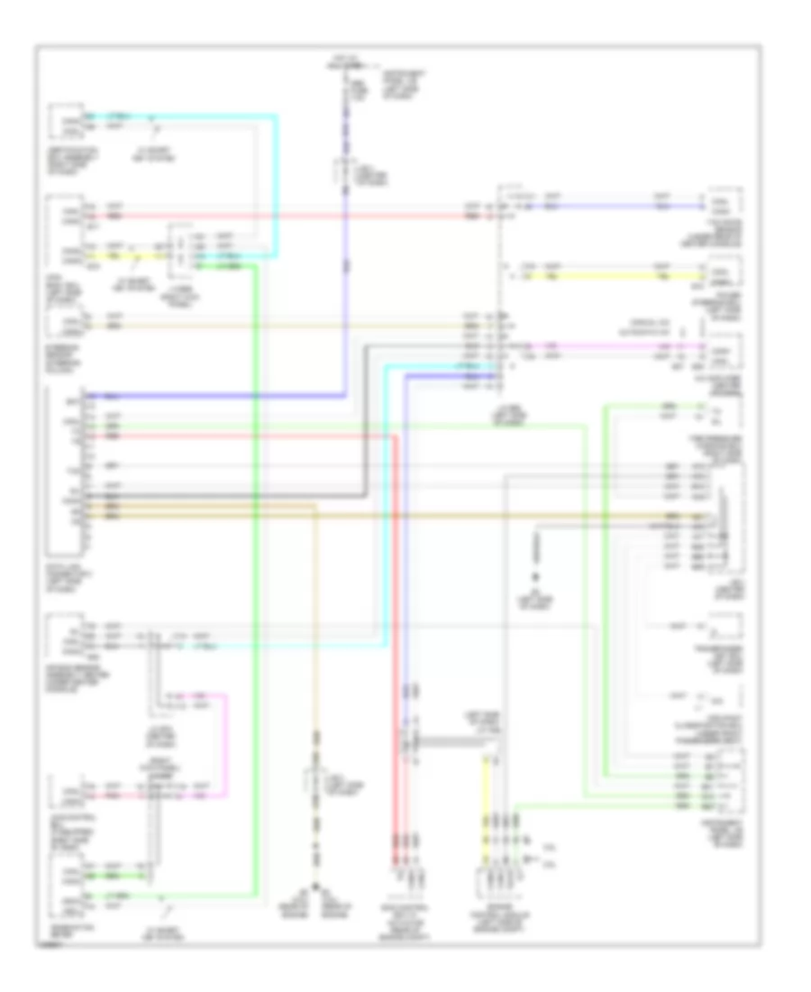 Computer Data Lines Wiring Diagram for Toyota RAV4 Limited 2009
