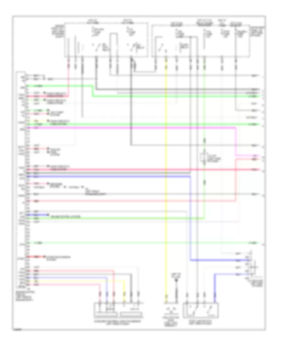 2 5L Engine Performance Wiring Diagram 1 of 5 for Toyota RAV4 Limited 2009