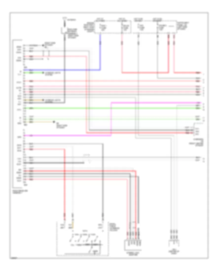 Radio Wiring Diagram with JBL 1 of 2 for Toyota RAV4 Limited 2009