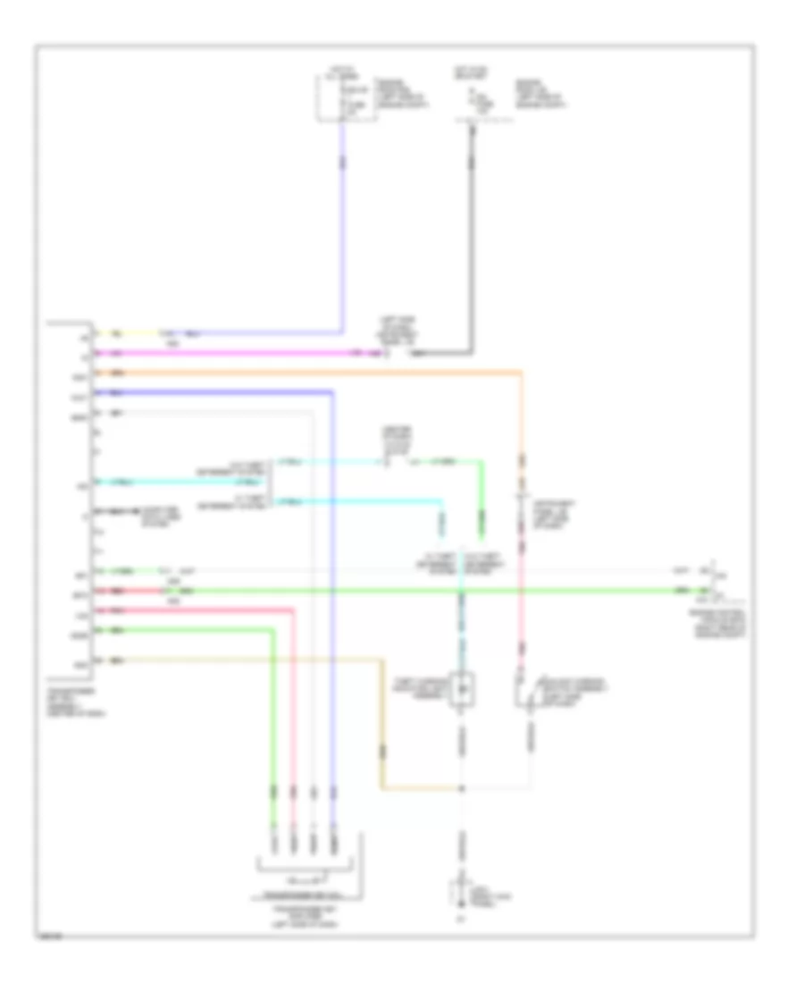 Immobilizer Wiring Diagram for Toyota Yaris L 2014