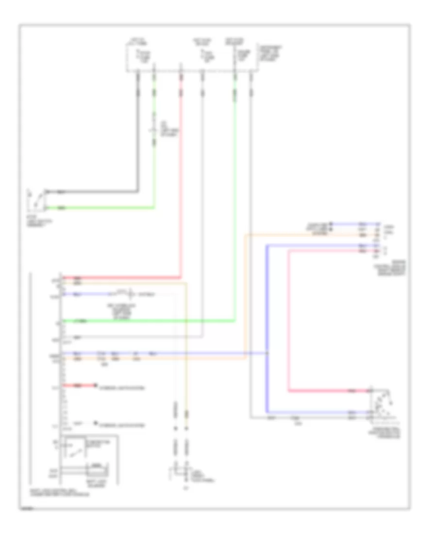 Shift Interlock Wiring Diagram for Toyota Yaris L 2014