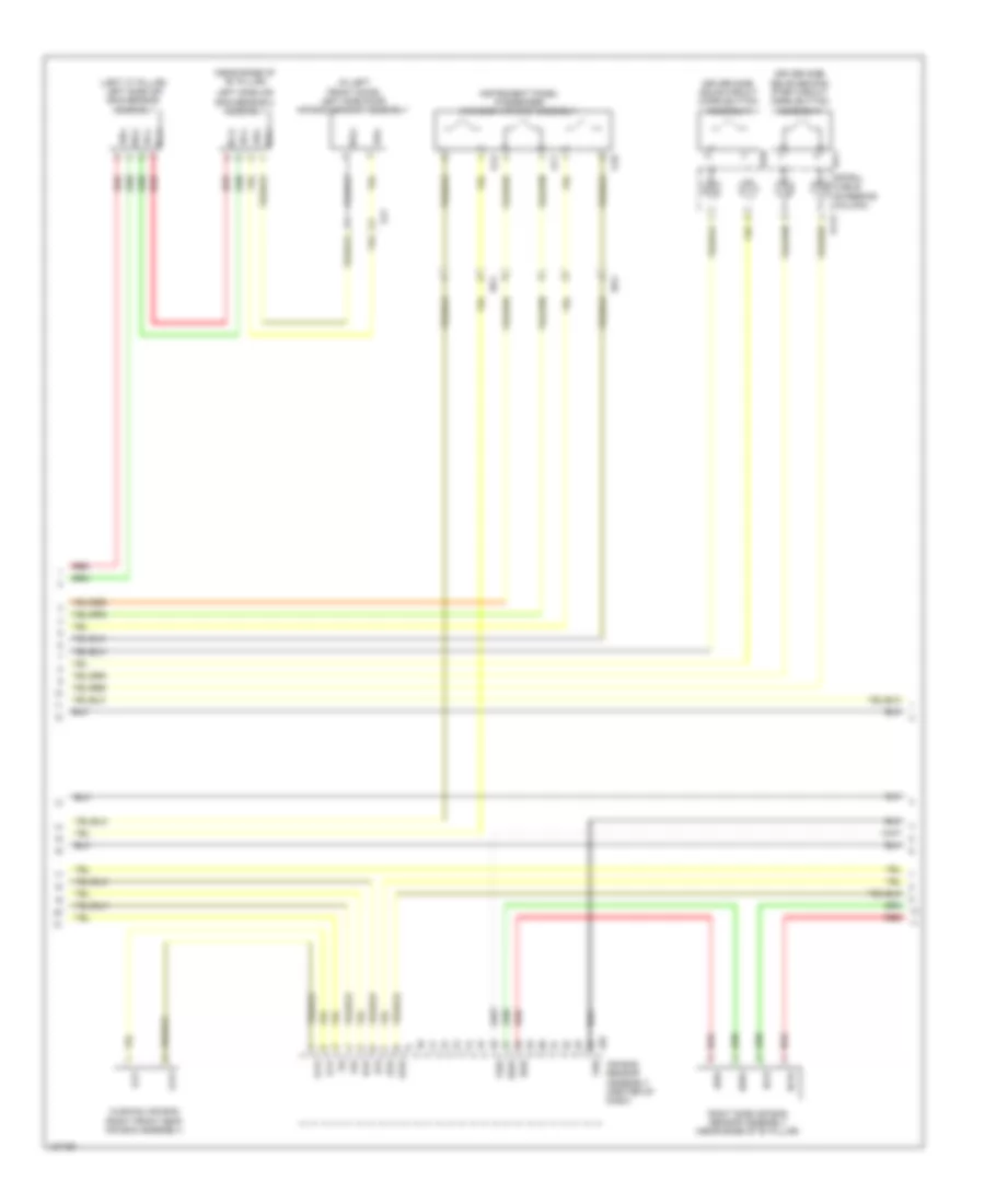 Supplemental Restraints Wiring Diagram 2 of 3 for Toyota Yaris L 2014