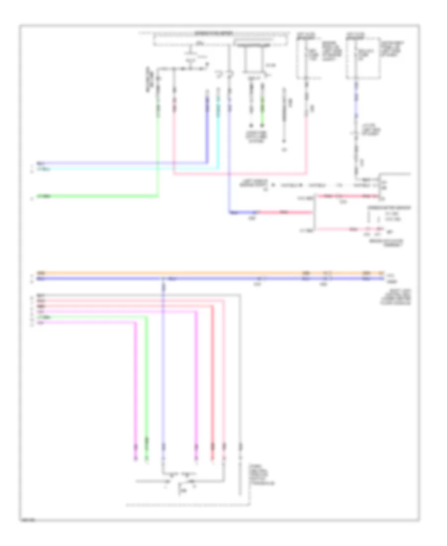 Transmission Wiring Diagram 2 of 2 for Toyota Yaris L 2014