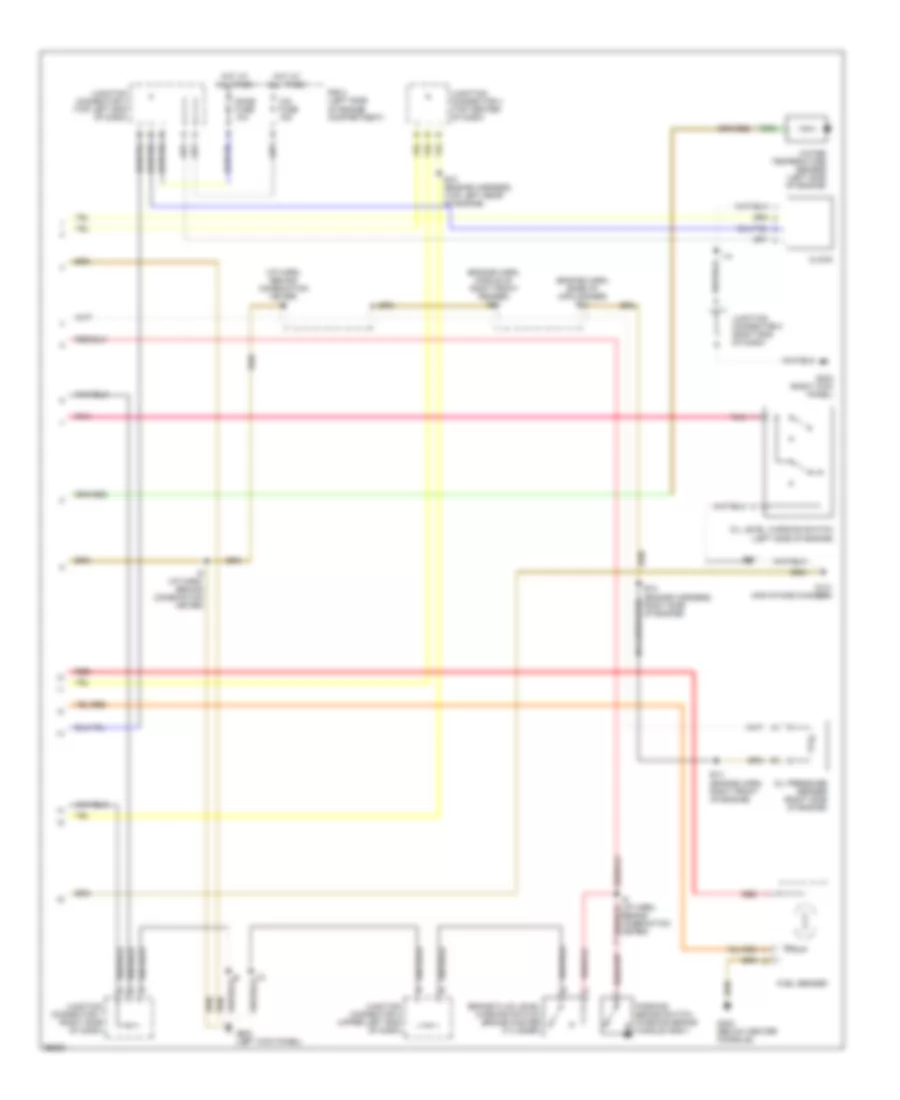 Instrument Cluster Wiring Diagram 2 of 2 for Toyota Land Cruiser 1997