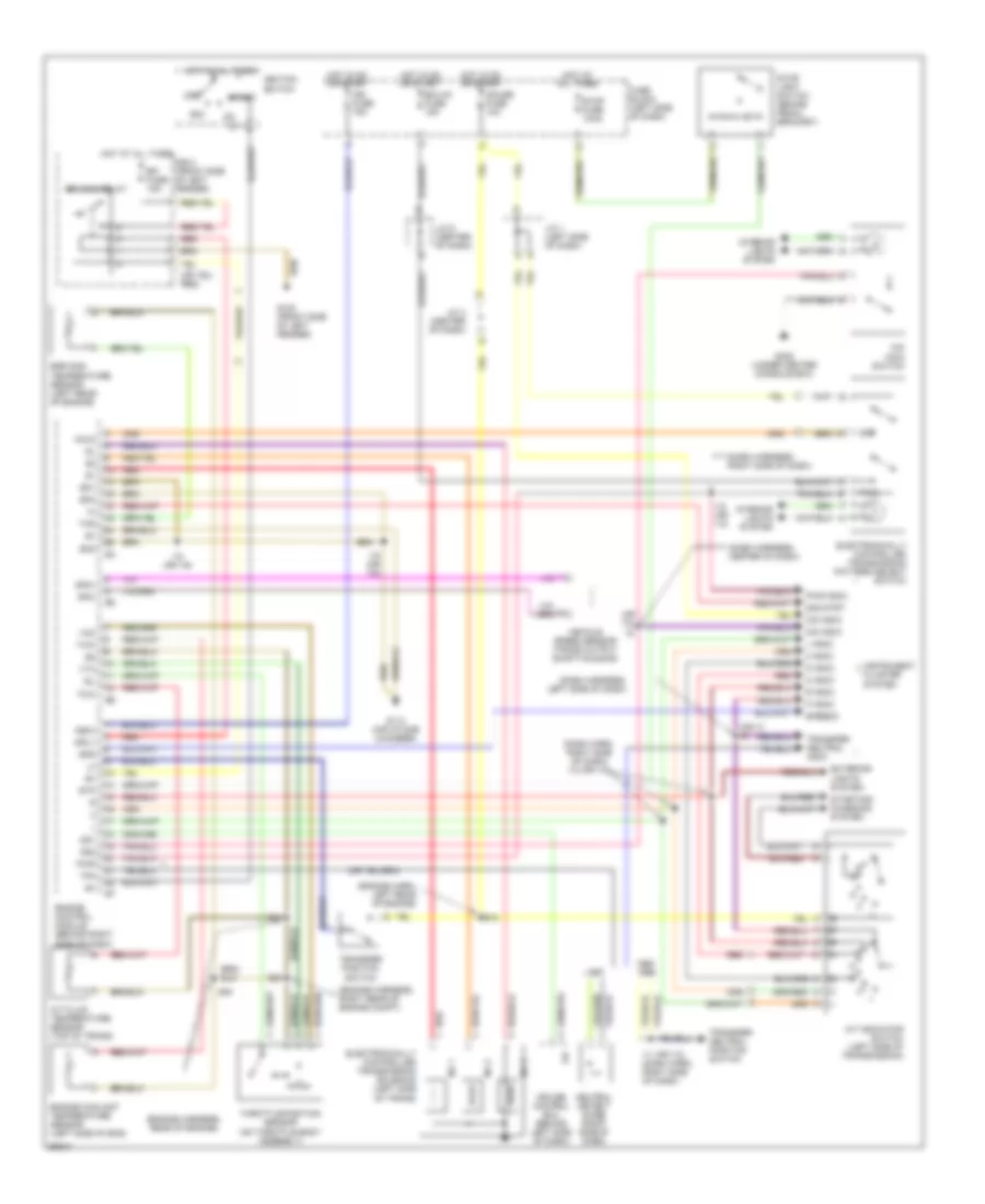 A T Wiring Diagram for Toyota Land Cruiser 1997