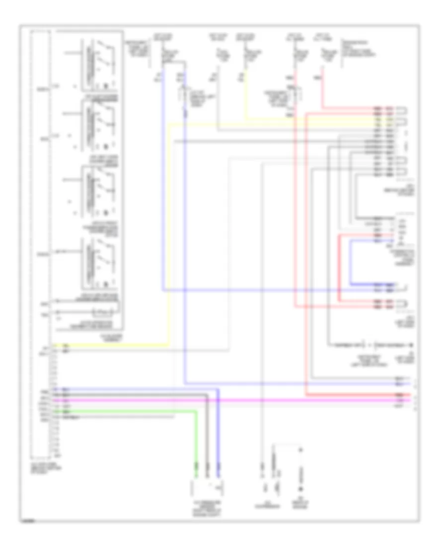 2 4L Automatic A C Wiring Diagram 1 of 2 for Toyota RAV4 2008