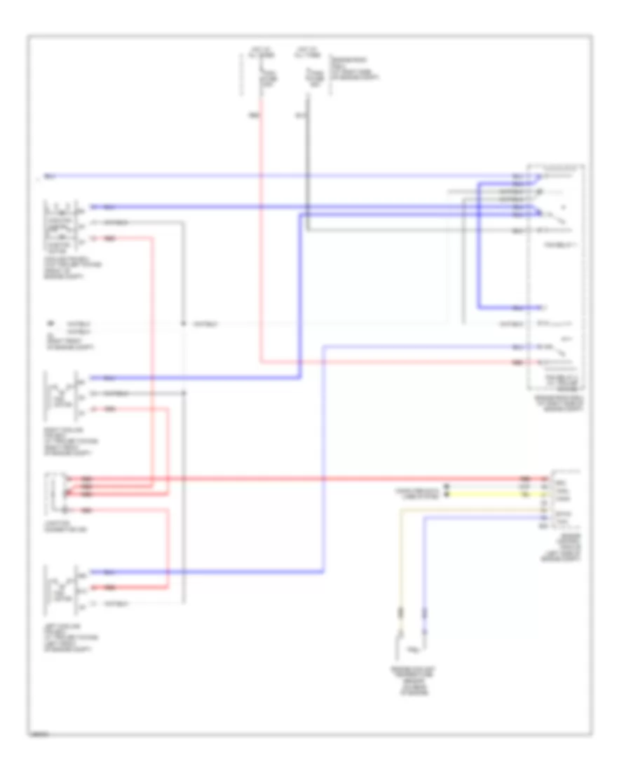3.5L, Manual AC Wiring Diagram (2 of 2) for Toyota RAV4 2008