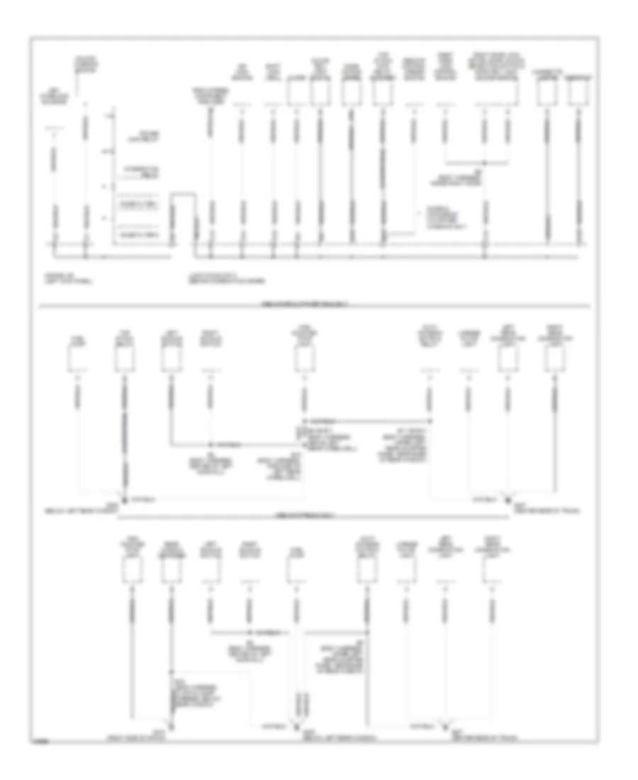 Ground Distribution Wiring Diagram 4 of 5 for Toyota Celica ST 1995
