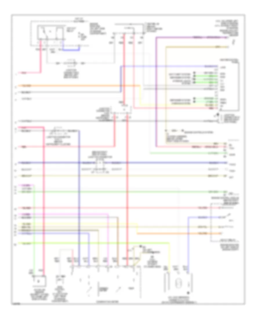 Automatic A C Wiring Diagram 3 of 3 for Toyota 4Runner Limited 2006