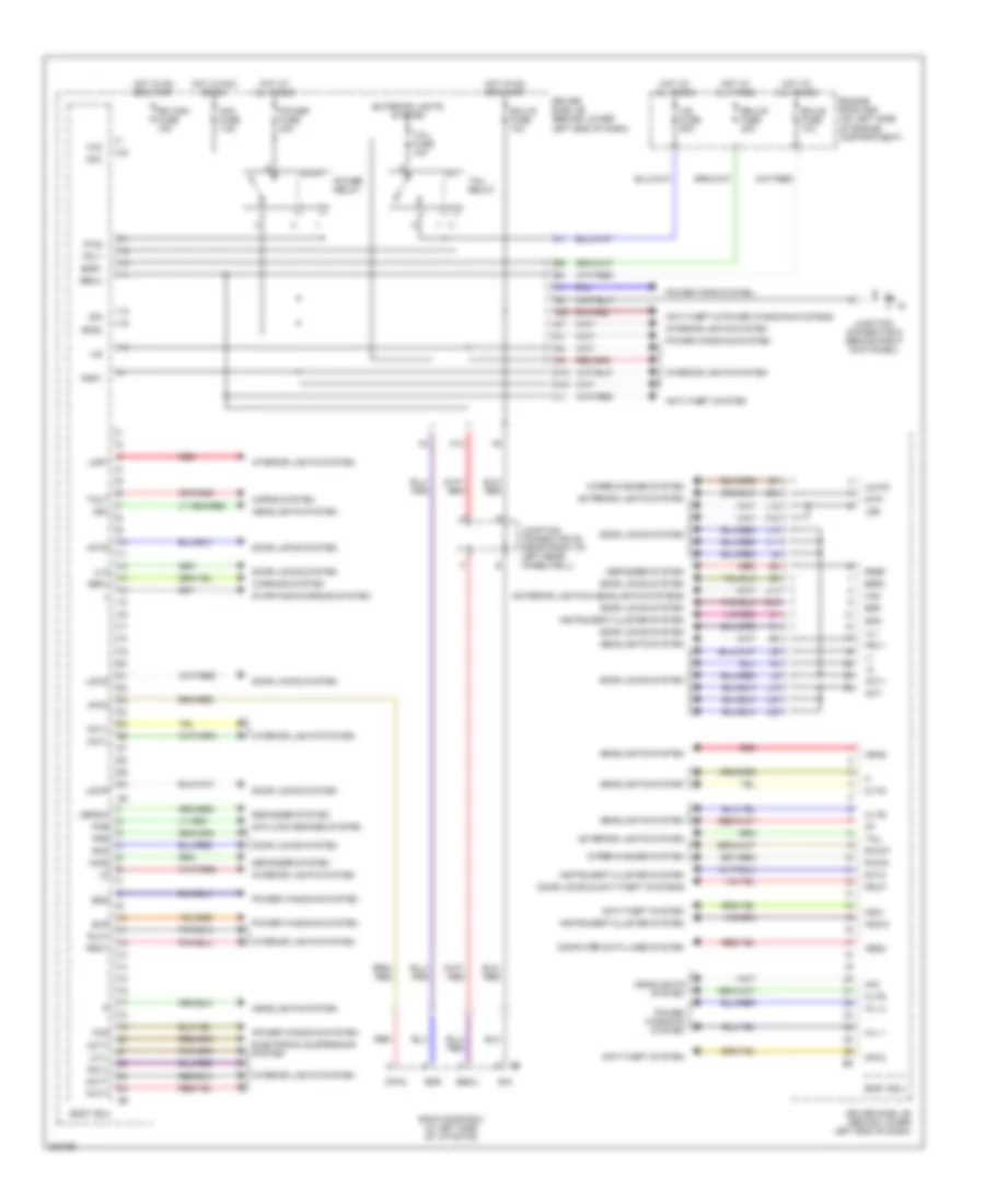Body Control Modules Wiring Diagram for Toyota 4Runner Limited 2006