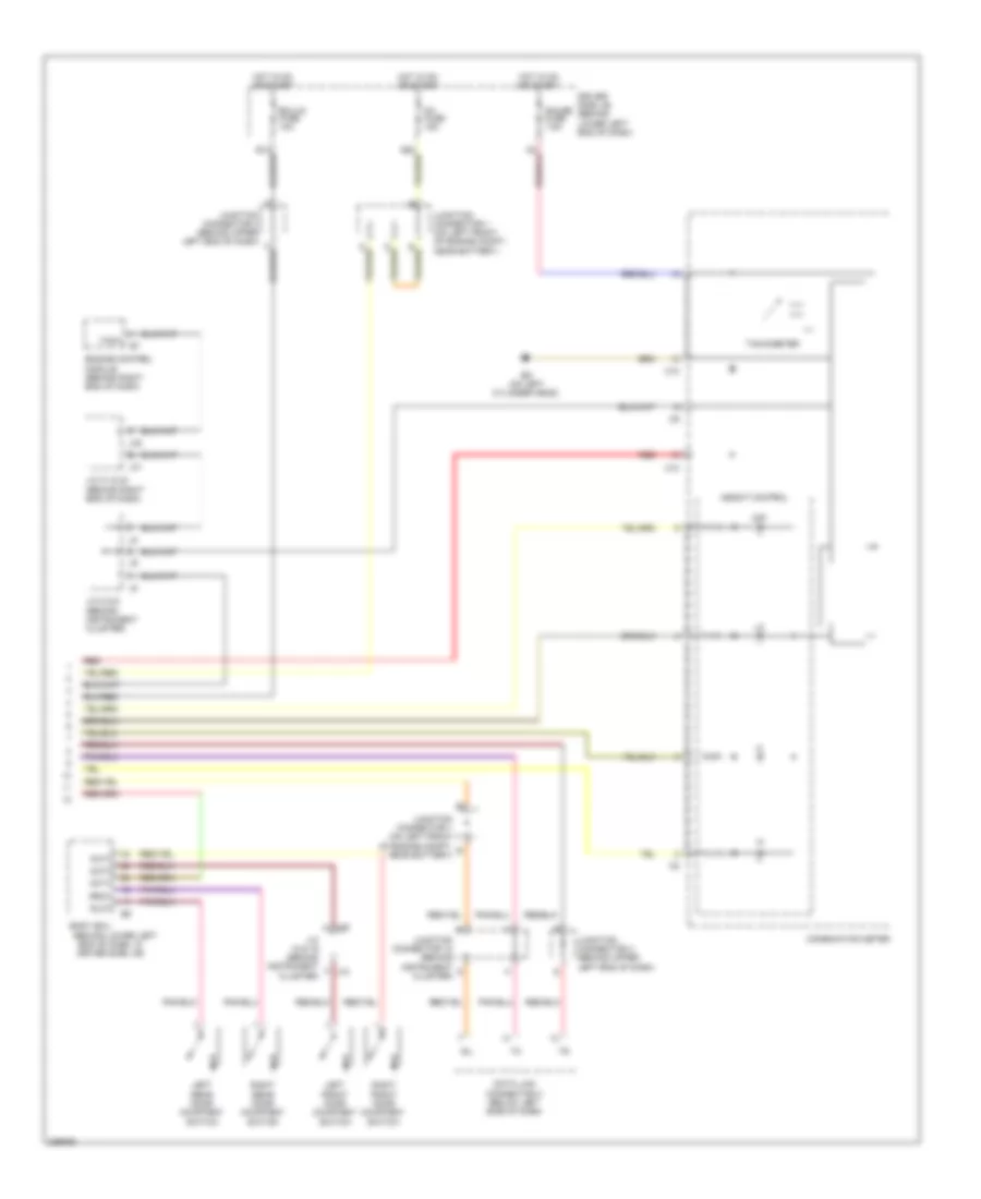 Electronic Suspension Wiring Diagram (2 of 2) for Toyota 4Runner Limited 2006