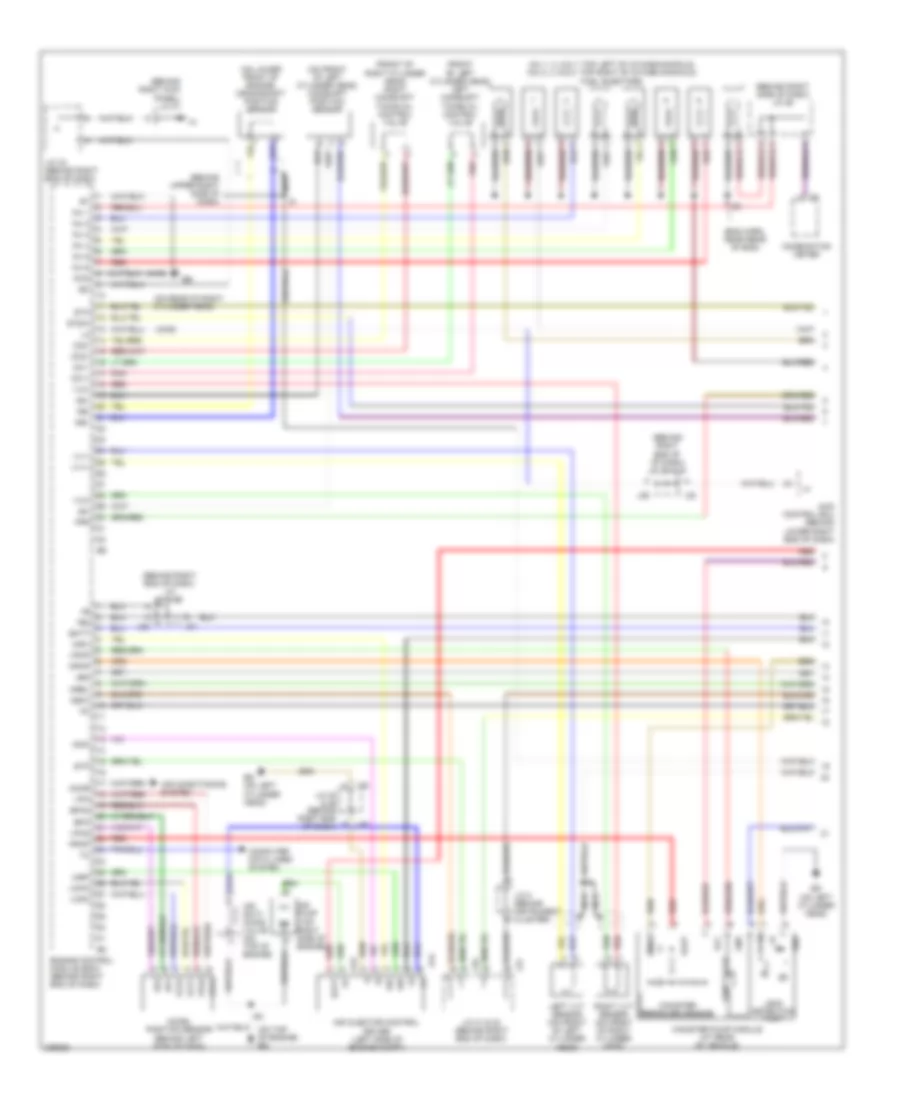 4.7L, Engine Performance Wiring Diagram (1 of 6) for Toyota 4Runner Limited 2006