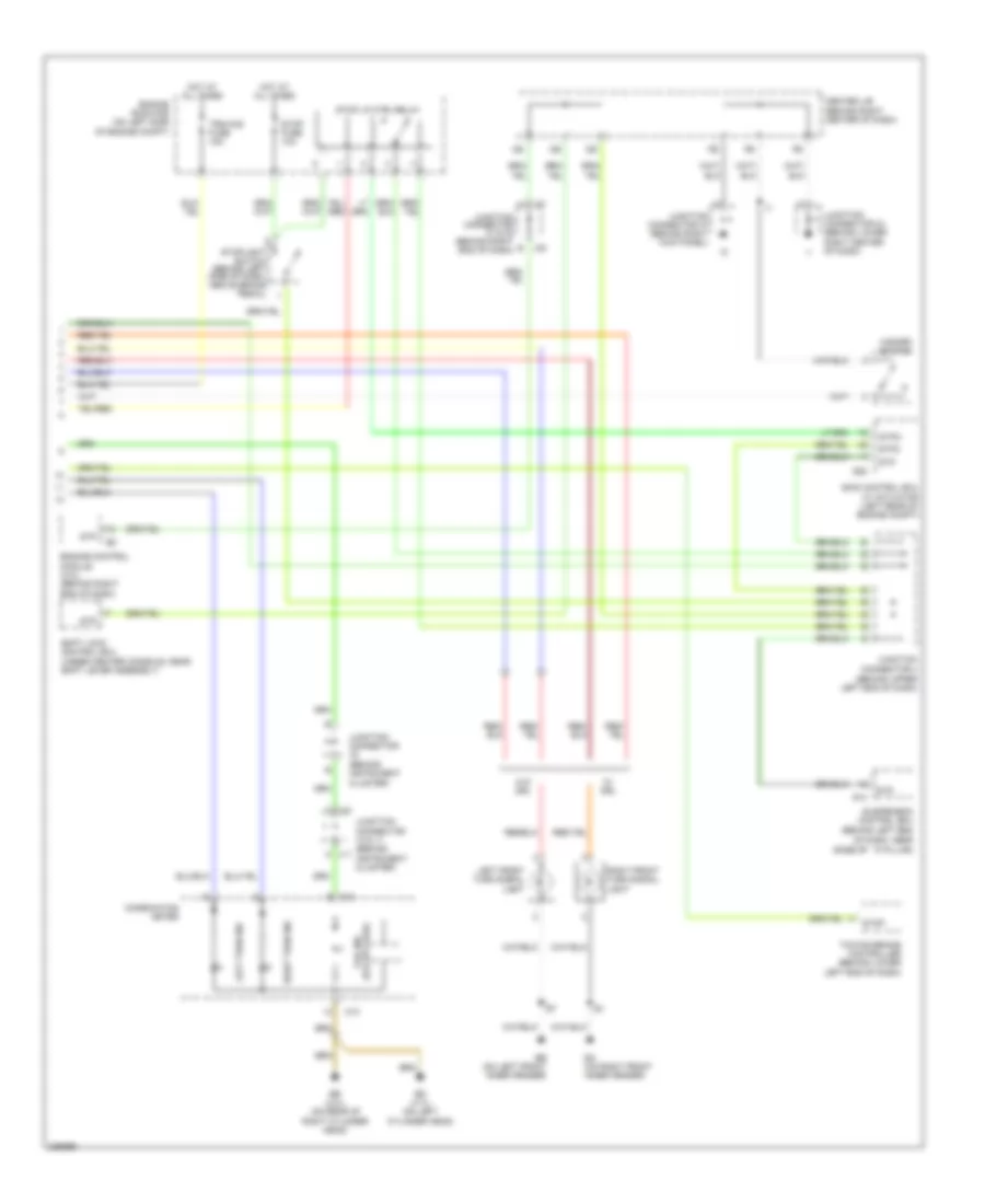 Exterior Lamps Wiring Diagram (2 of 2) for Toyota 4Runner Limited 2006
