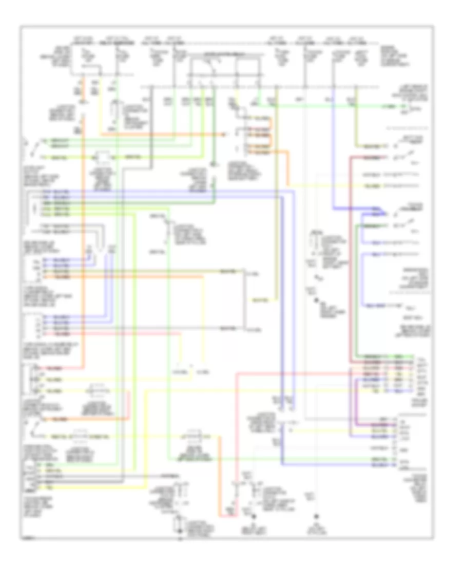 Trailer Tow Wiring Diagram for Toyota 4Runner Limited 2006
