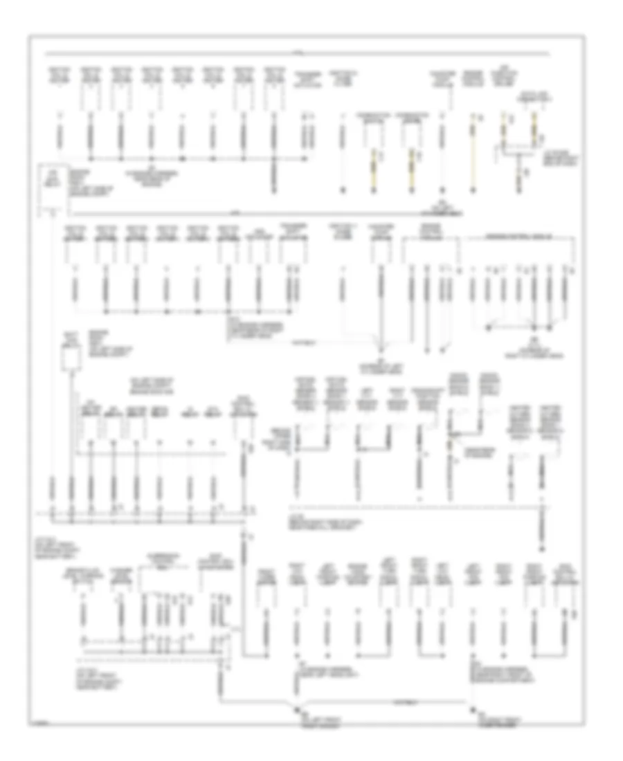 Ground Distribution Wiring Diagram 1 of 3 for Toyota 4Runner Limited 2006