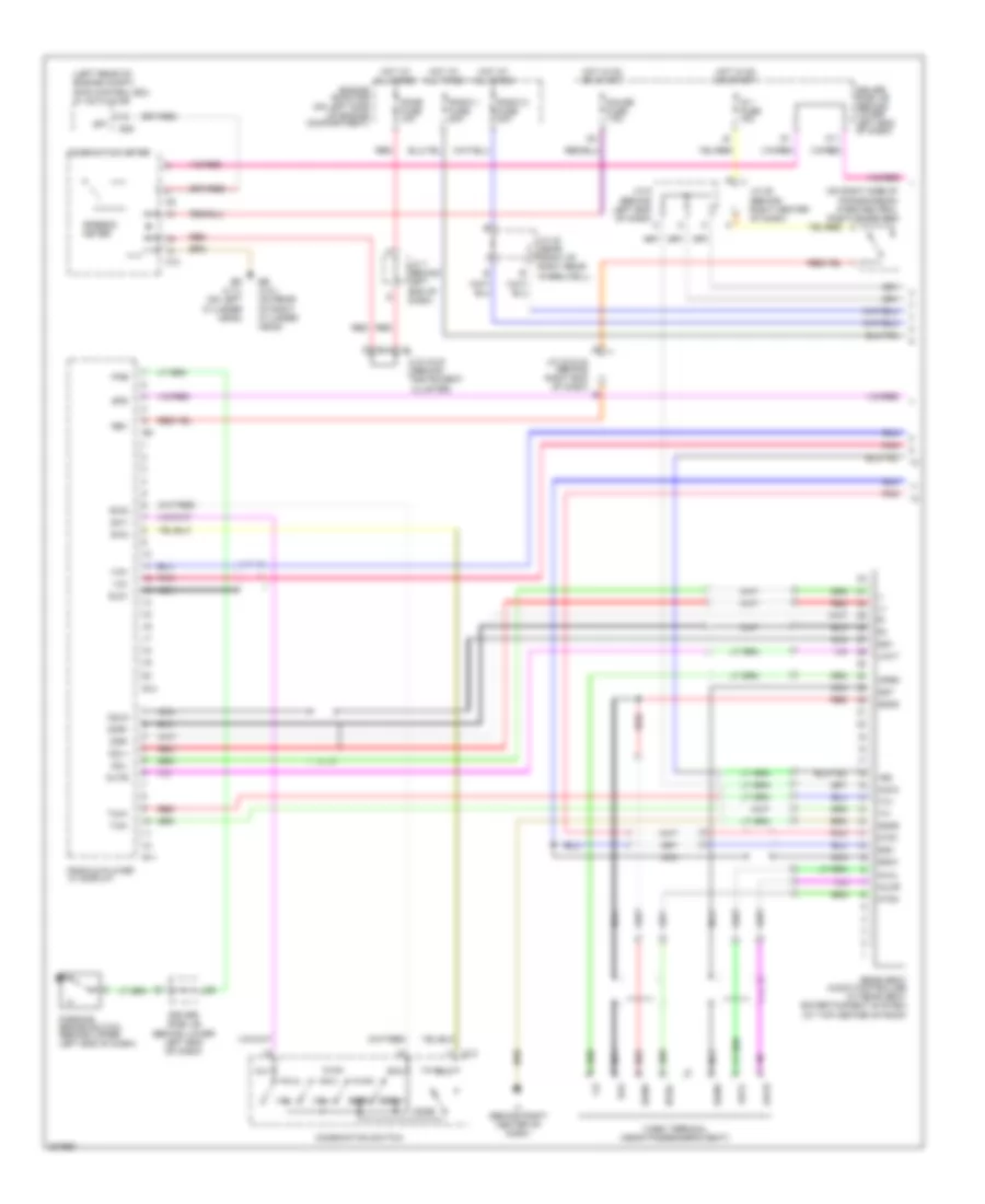 Navigation Wiring Diagram 1 of 3 for Toyota 4Runner Limited 2006