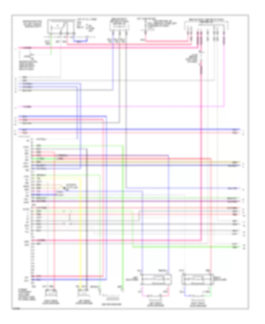 Navigation Wiring Diagram 2 of 3 for Toyota 4Runner Limited 2006