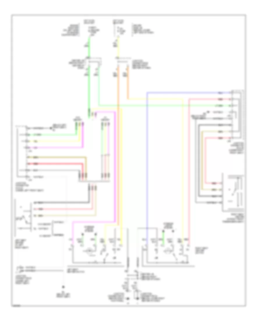 Heated Seats Wiring Diagram for Toyota 4Runner Limited 2006