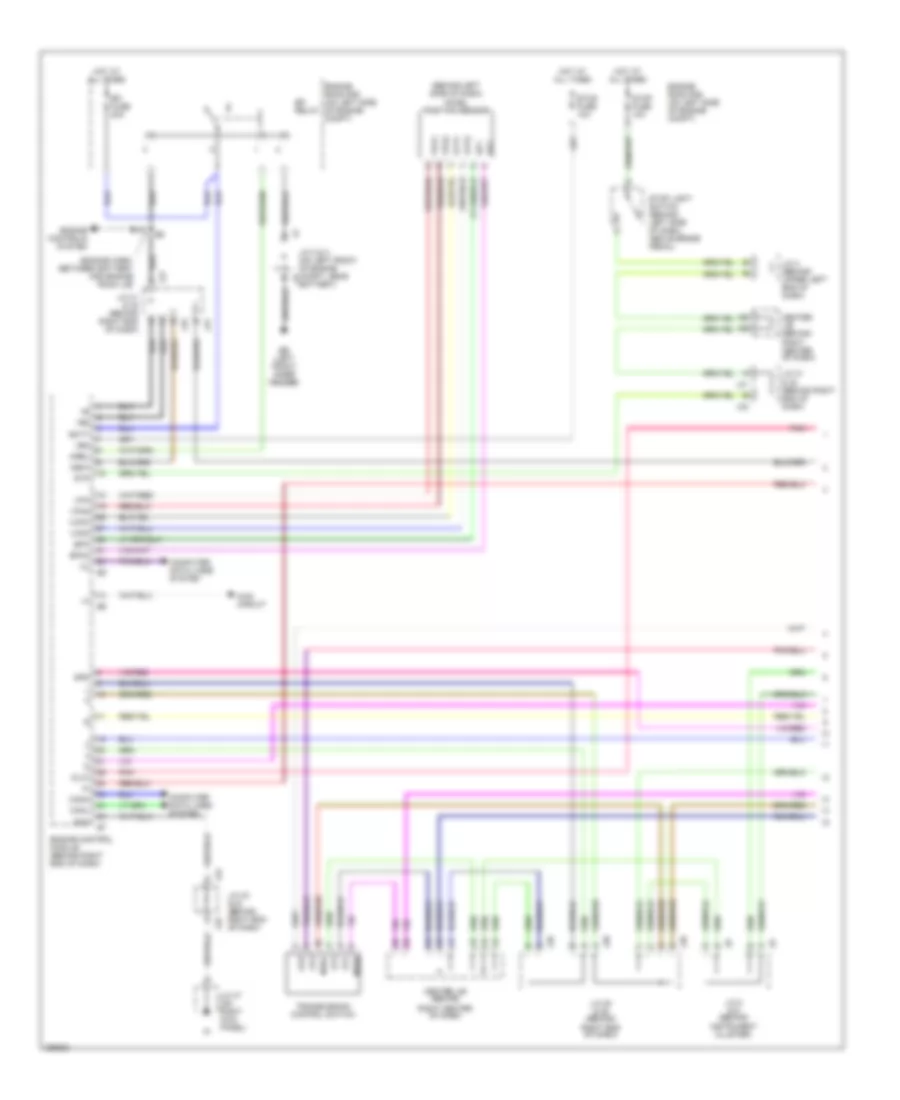 4 0L A T Wiring Diagram 1 of 3 for Toyota 4Runner Limited 2006