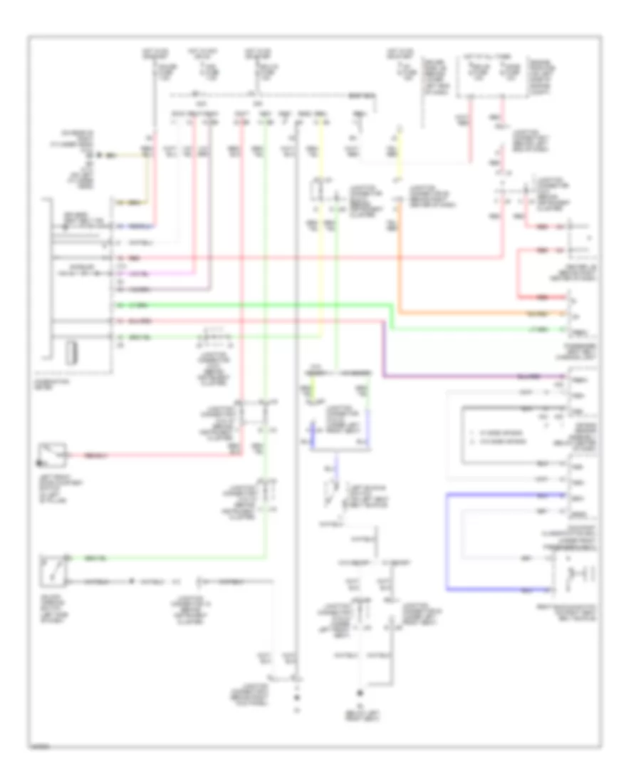 Chime Wiring Diagram for Toyota 4Runner Limited 2006