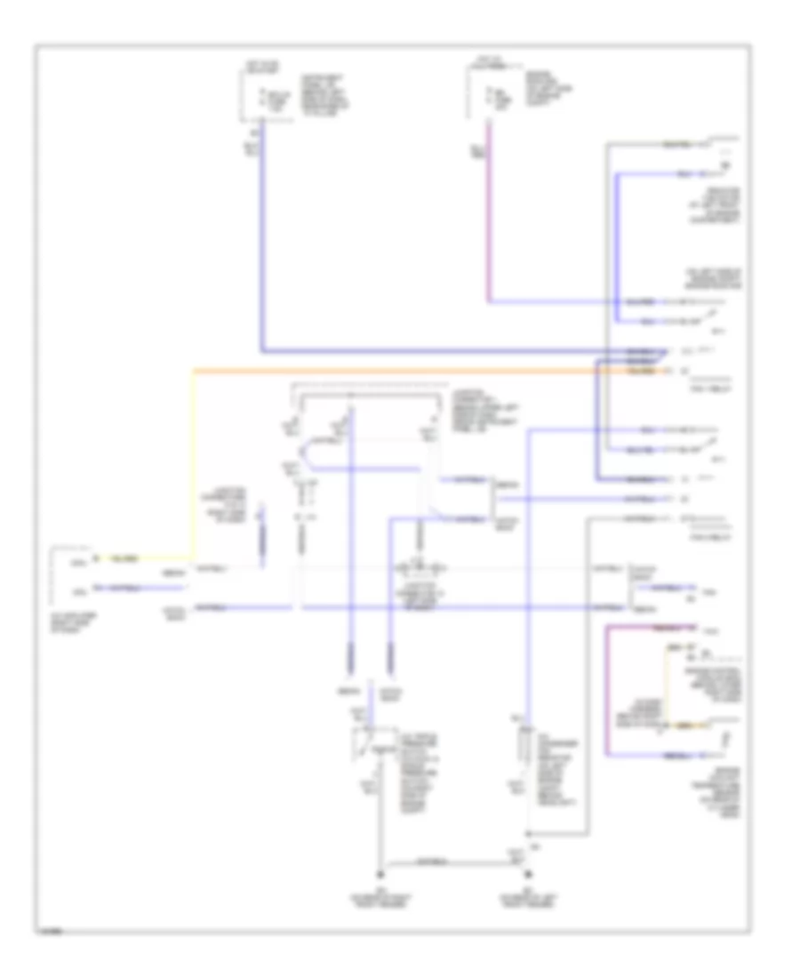 Cooling Fan Wiring Diagram for Toyota ECHO 2004