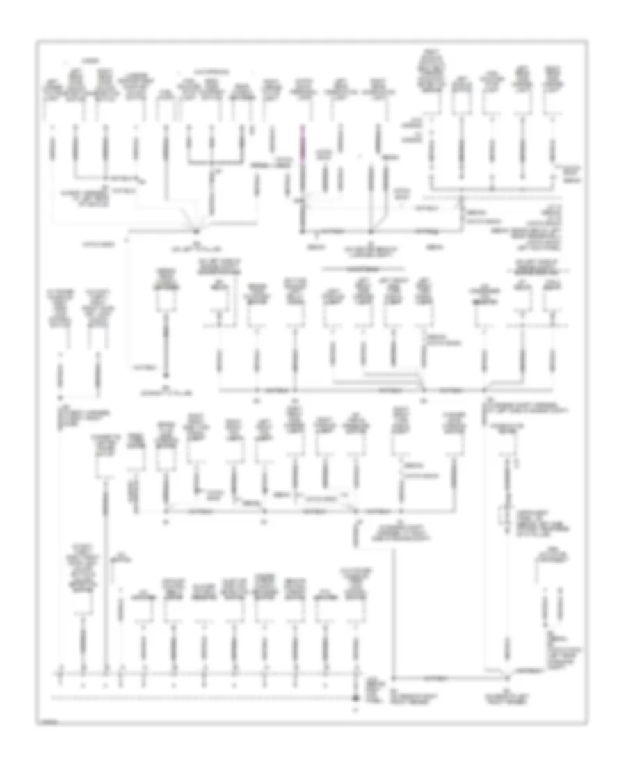 Ground Distribution Wiring Diagram 1 of 2 for Toyota ECHO 2004