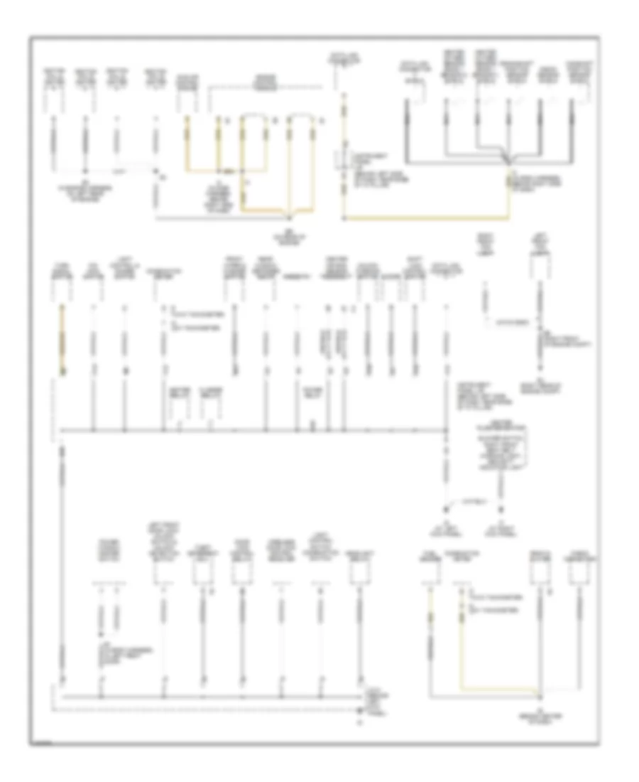 Ground Distribution Wiring Diagram (2 of 2) for Toyota ECHO 2004