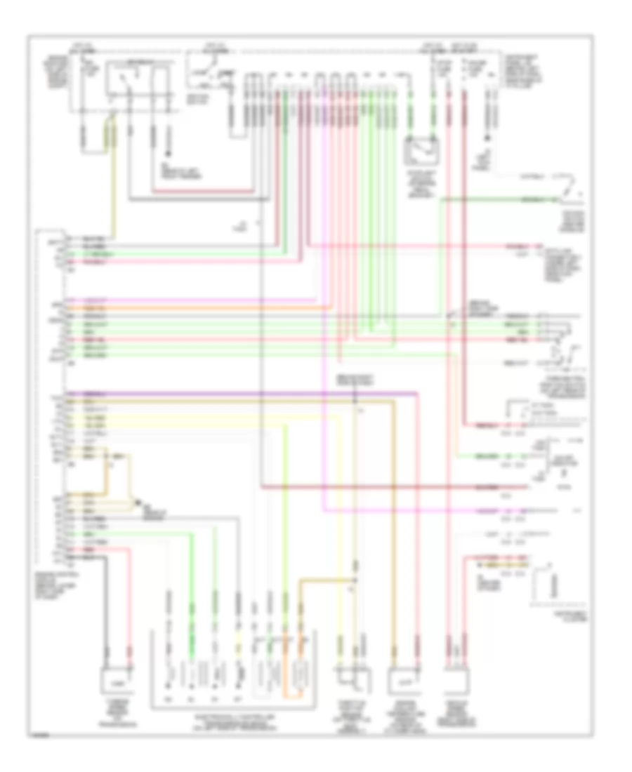 AT Wiring Diagram for Toyota ECHO 2004