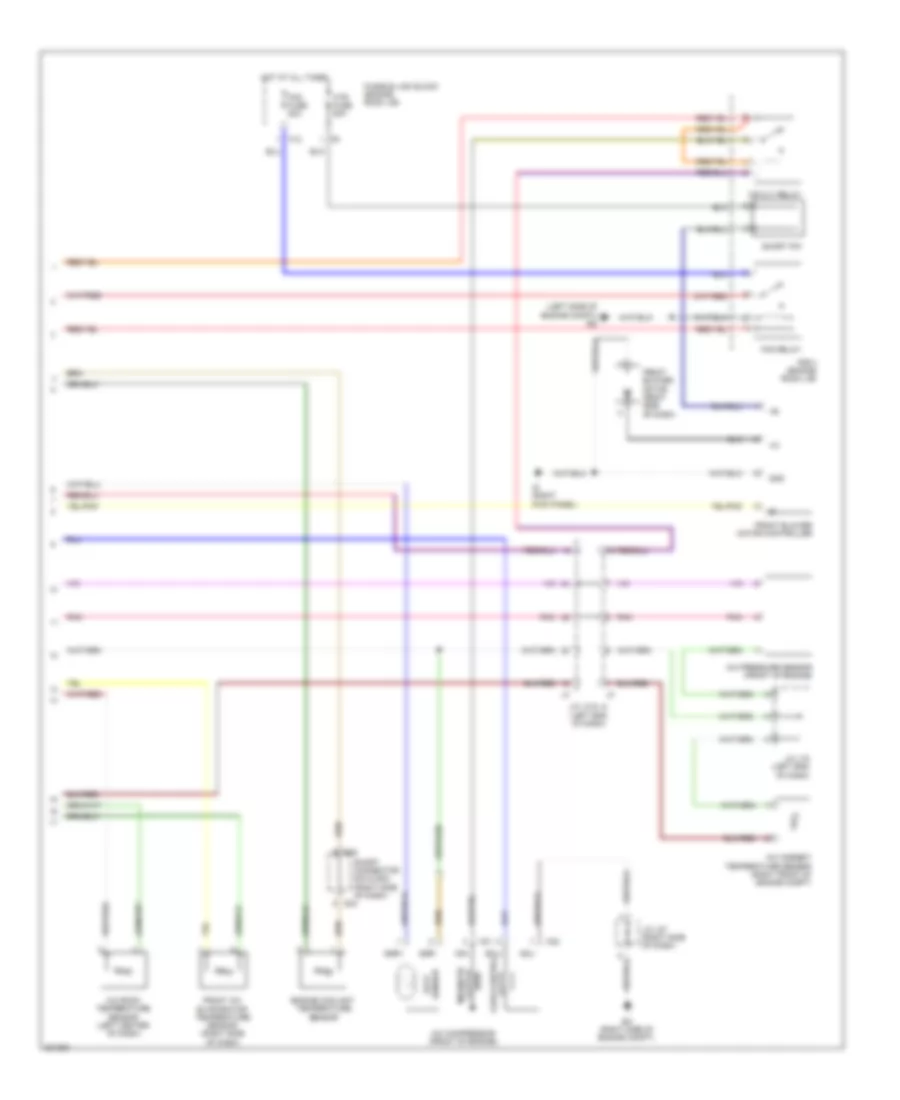 Automatic AC Wiring Diagram, Front (2 of 2) for Toyota Sienna CE 2010