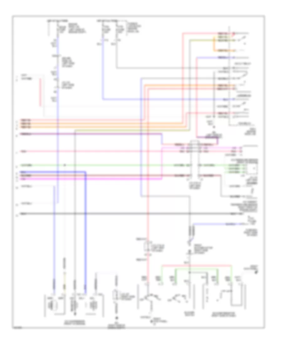 Manual A C Wiring Diagram Front 2 of 2 for Toyota Sienna CE 2010