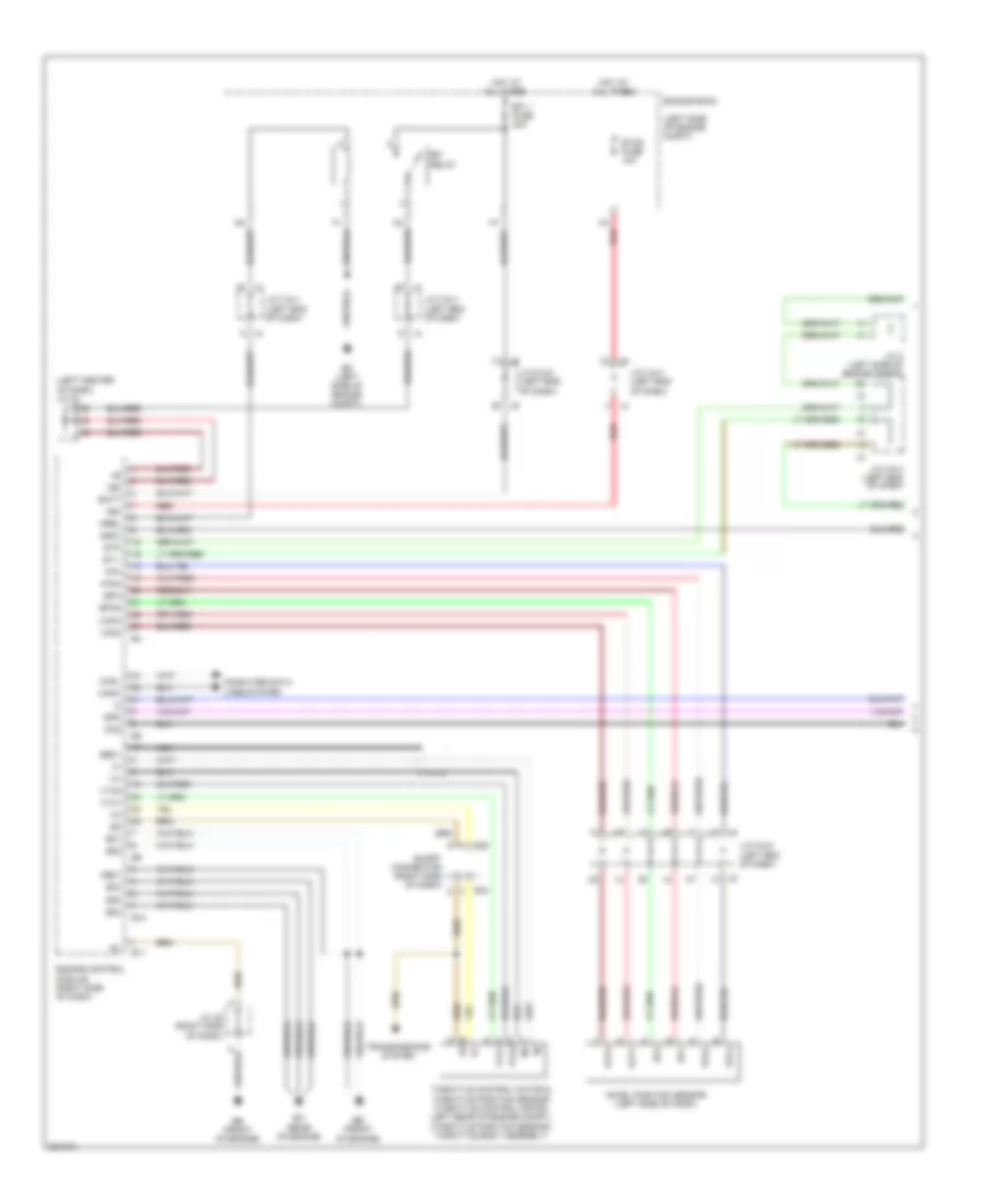 Cruise Control Wiring Diagram 1 of 2 for Toyota Sienna CE 2010