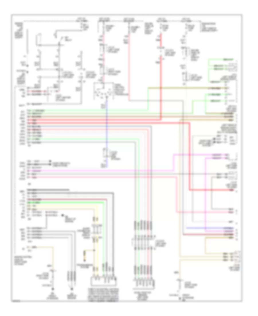 Dynamic Laser Cruise Control Wiring Diagram 1 of 2 for Toyota Sienna CE 2010