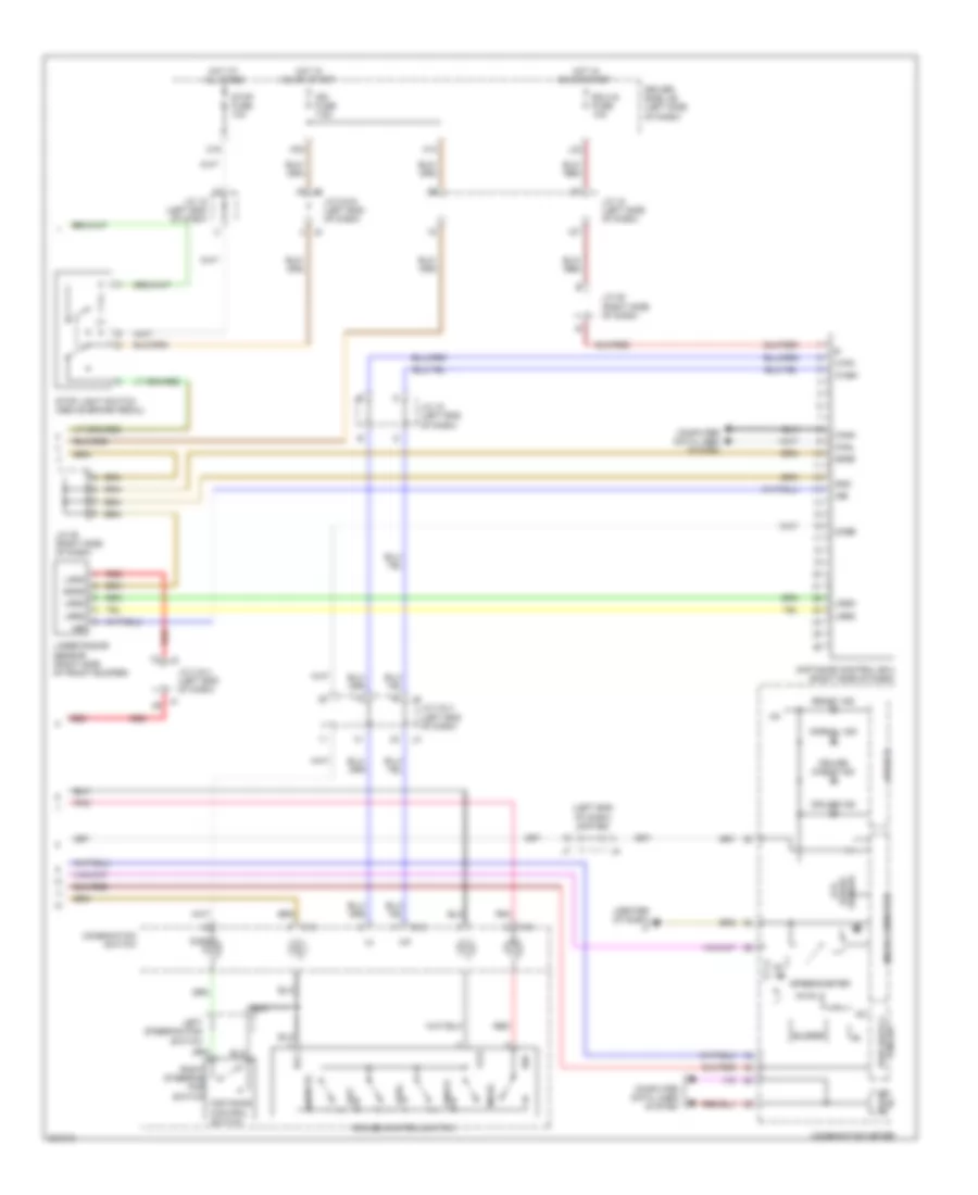 Dynamic Laser Cruise Control Wiring Diagram 2 of 2 for Toyota Sienna CE 2010