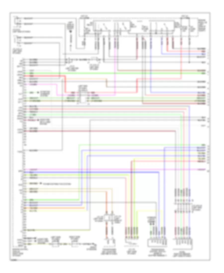 3 5L Engine Performance Wiring Diagram 1 of 6 for Toyota Sienna CE 2010